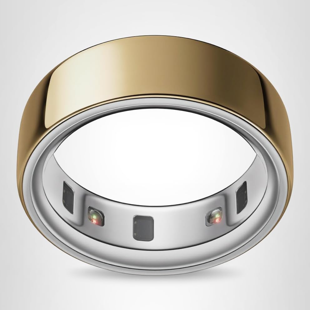 Oura Ring 4 - Gold - Size 8 - Size Before You Buy