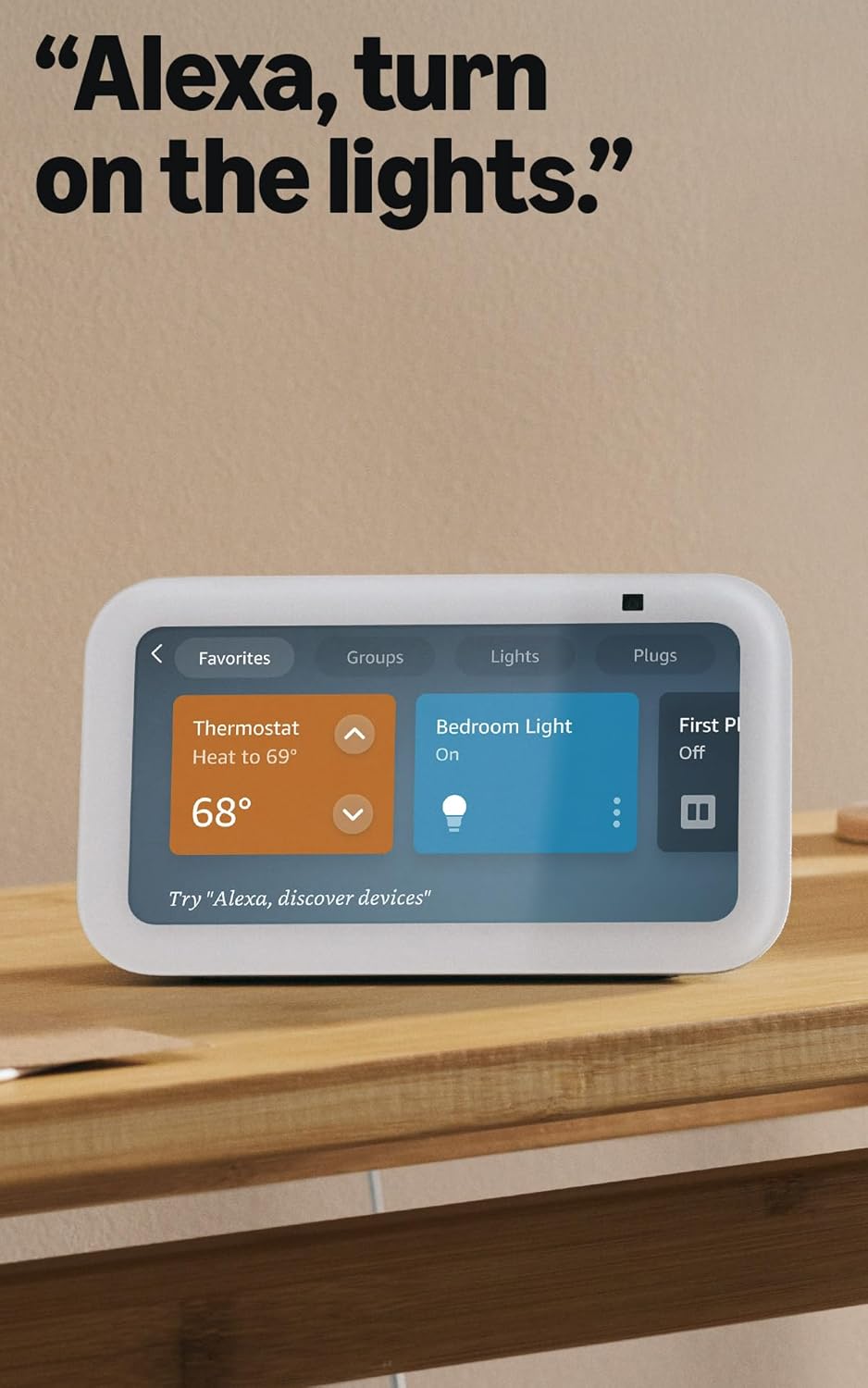 Amazon Echo Show 5 (newest model), Smart display with Alexa+ Early Access, 2x the bass and clearer sound, Charcoal
