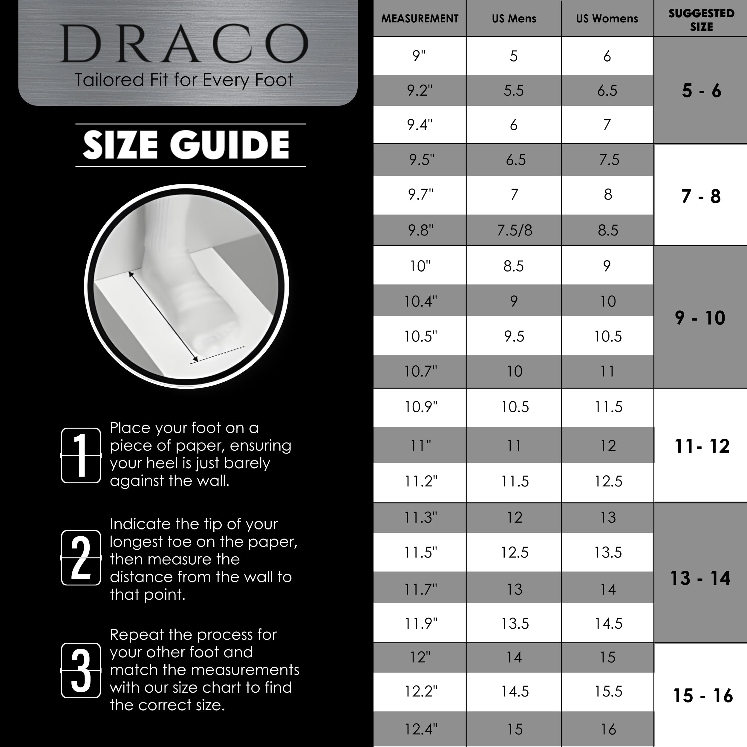 Draco DracoSlides Reflective Slides for Men and Women, Wrapped in Reflective 3M with Adjustable Straps for Wide/Narrow Feet, Sandals with Arch Support & Slip Resistant, Men & Women Footwear, Black