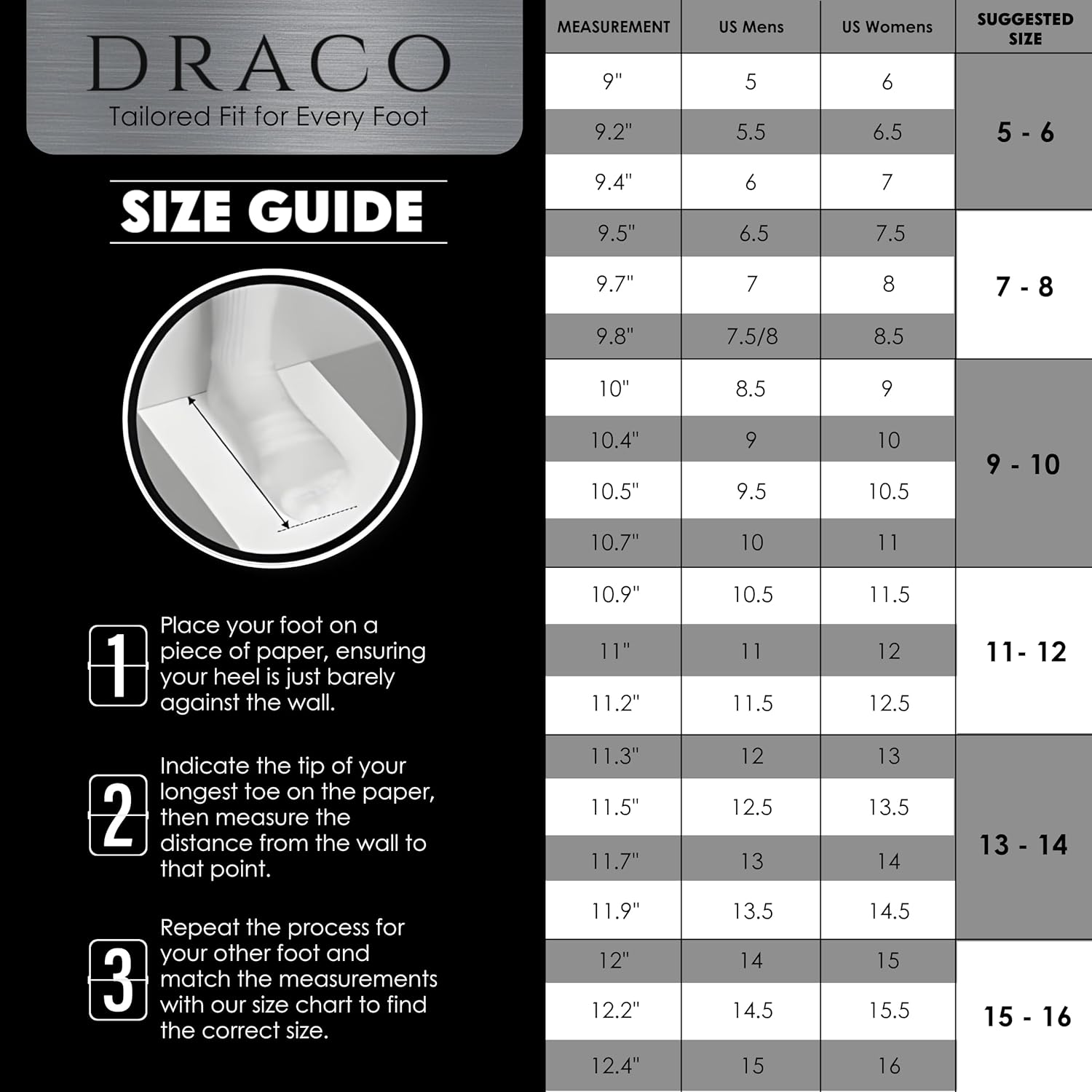 Draco DracoSlides Reflective Slides for Men and Women, Wrapped in Reflective 3M with Adjustable Straps for Wide/Narrow Feet, Sandals with Arch Support & Slip Resistant, Men & Women Footwear, Black